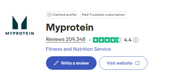 Myprotein Review