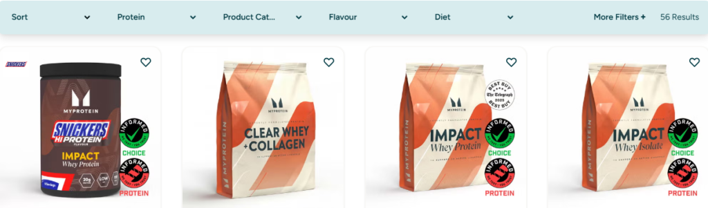 Why Choose Myprotein